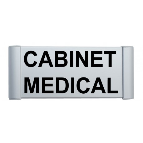Plaque de porte Alu "CABINET MEDICAL"