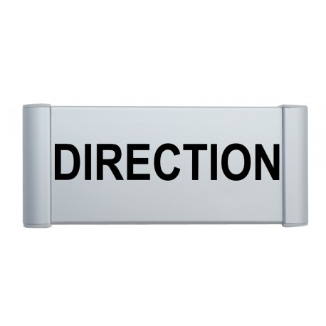 Plaque de porte Alu "DIRECTION"
