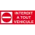 Interdit à tout véhicule-Panneau accès interdit-Panneaux Signalétiques