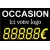 Panneau commercial "OCCASION"-Signalétique garage-Panneaux Signalétiques