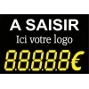Panneau commercial "A SAISIR"-Signalétique garage-Panneaux Signalétiques