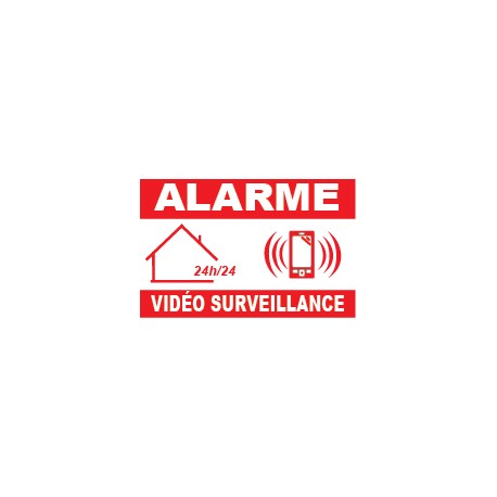 Alarme vidéo surveillance 24h/24