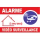 Alarme vidéo surveillance avec logo caméra