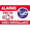 Panneau alarme vidéo surveillance-Panneau vidéo surveillance-Panneaux Signalétiques
