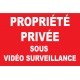 Propriété privée sous vidéo surveillance