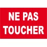 Ne pas toucher