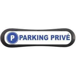 Plaque d'identification de place de parking Parking Privé