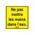 Panneau "Ne pas mettre les mains dans l'eau"-Interdiction-Panneaux Signalétiques