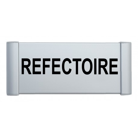 Plaque de porte Alu "REFECTOIRE"