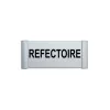 Plaque de porte Alu "REFECTOIRE"-Plaque de porte-Panneaux Signalétiques