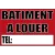 Pancarte Batiment à louer 600x400mm.-Panneau immobilier-Panneaux Signalétiques