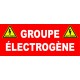 Panneau groupe électrogène