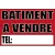 Bâtiment à vendre-Panneau immobilier-Panneaux Signalétiques