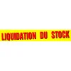 Banderole liquidation du stock-Signalétique magasin-Panneaux Signalétiques