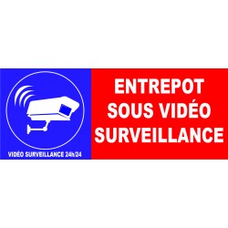 Entrepôt sous vidéo surveillance 24h 24