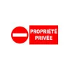 Interdit propriété privée-Panneau propriété privée-Panneaux Signalétiques