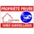 Panneau "Propriété privée vidéo surveillance"-Panneau vidéo surveillance-Panneaux Signalétiques
