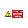 Panneau danger attention peinture fraîche-Panneau attention Danger-Panneaux Signalétiques