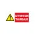 Panneau danger attention taureaux-Panneau attention Danger-Panneaux Signalétiques