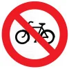 Panneau interdit aux vélos-Panneau routier-Panneaux Signalétiques