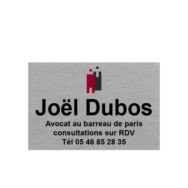 Plaque professionnelle à personnaliser en dibond alu brossé-Panneau personnalisé-Panneaux Signalétiques