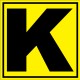 Panneau signalétique pour entrepôt "lettre K"