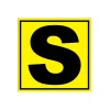 Panneau signalétique pour entrepôt lettre S-Signalétique entrepôt-Panneaux Signalétiques