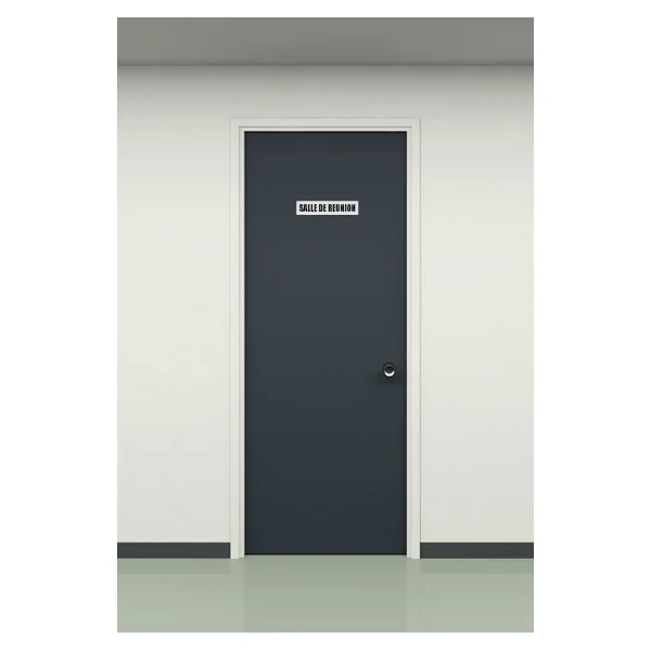 Plaque de porte salle de réunion-Plaque de porte-Panneaux Signalétiques