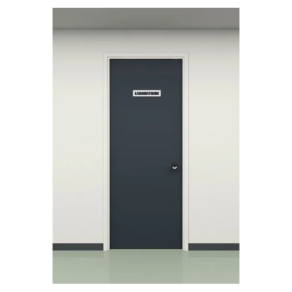 Plaque de porte laboratoire-Plaque de porte-Panneaux Signalétiques