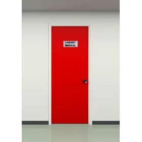 Plaque de porte aluminium cabinet médical-Plaque de porte-Panneaux Signalétiques
