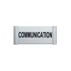 Plaque de porte aluminium communication-Plaque de porte-Panneaux Signalétiques