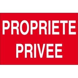 Proprièté privée