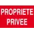 Propriété privée-Interdiction-Panneaux Signalétiques