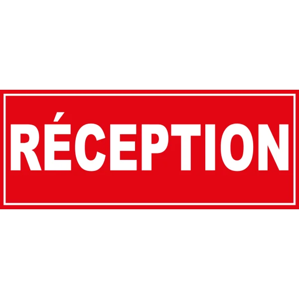 Panneau de réception-Panneau bureau-Panneaux Signalétiques