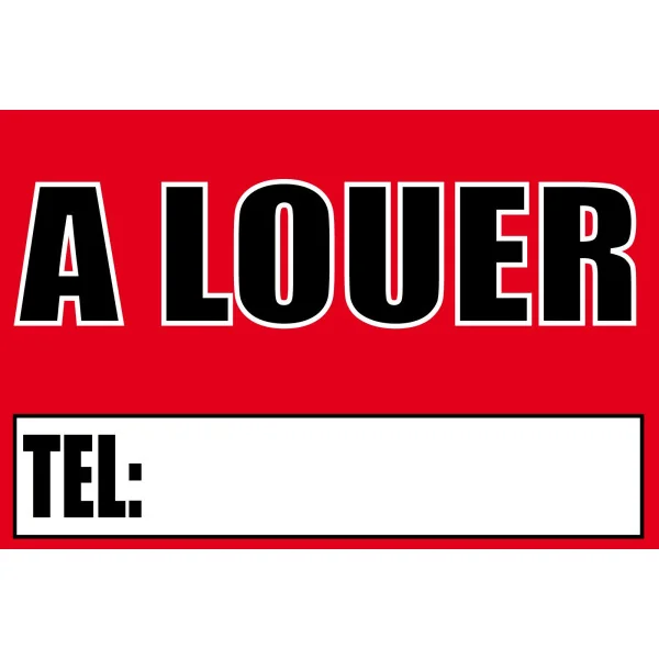 A louer-Panneau immobilier-Panneaux Signalétiques
