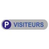 Plaque de parking visiteurs-Panneau parking-Panneaux Signalétiques