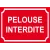 Pelouse interdite-Interdiction-Panneaux Signalétiques