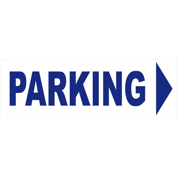 panneau Parking direction droite-Panneau parking-Panneaux Signalétiques