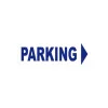 panneau Parking direction droite-Panneau parking-Panneaux Signalétiques
