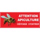 Attention apiculture