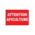 Panneau attention apiculture-Panneau attention abeille-Panneaux Signalétiques