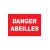 Panneau danger abeilles-Panneau attention abeille-Panneaux Signalétiques