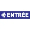 Entrée à gauche-Panneau hôtel, restaurant, gîte-Panneaux Signalétiques