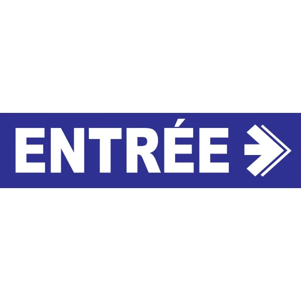 Entrée à droite-Panneau hôtel, restaurant, gîte-Panneaux Signalétiques