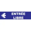 Entrée libre à gauche-Panneau hôtel, restaurant, gîte-Panneaux Signalétiques