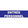 Entrée personnel-Panneau hôtel, restaurant, gîte-Panneaux Signalétiques