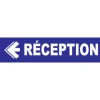 Réception à gauche-Panneau hôtel, restaurant, gîte-Panneaux Signalétiques