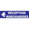 Réception marchandises à gauche-Panneau hôtel, restaurant, gîte-Panneaux Signalétiques