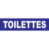 Toilettes-Panneau hôtel, restaurant, gîte-Panneaux Signalétiques