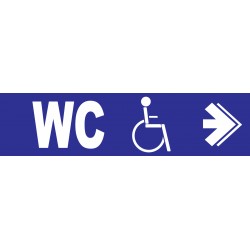 WC handicapés à droite